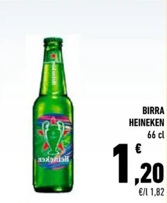 Conad City BIRRA HEINEKEN 66 cl offerta