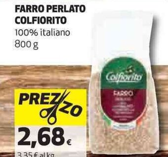 Coop FARRO PERLATO COLFIORITO 100% italiano 800 g offerta
