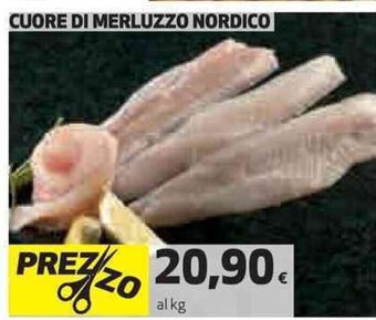 Coop CUORE DI MERLUZZO NORDICO offerta