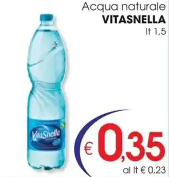 Acqua naturale VITASNELLA It 1,5