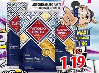 Il Genio Supermercato ANTONIO AMATO PASTA FORMATI NORMALI offerta