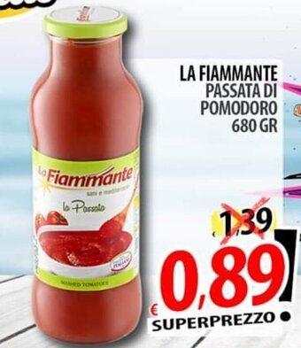 Il Genio Supermercato LA FIAMMANTE PASSATA DI POMODORO 680 GR offerta