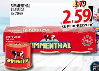 Il Genio Supermercato SIMMENTHAL CLASSICA 3x 70 GR offerta