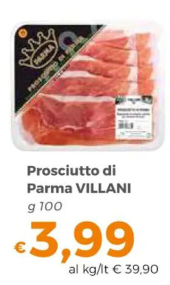 Prosciutto di Parma VILLANI g 100