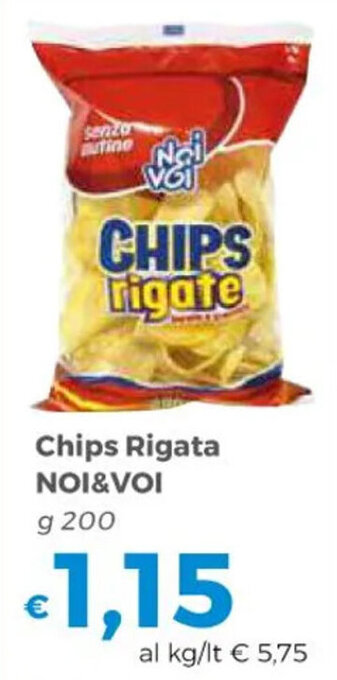 Tocal Chips Rigata NOI&VOI g 200 offerta