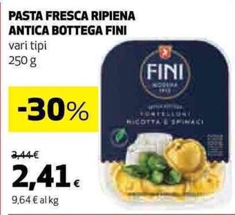 PASTA FRESCA RIPIENA ANTICA BOTTEGA FINI vari tipi 250 g