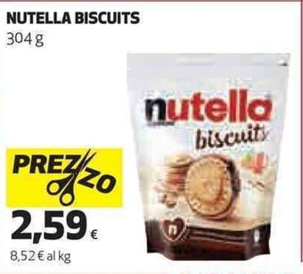 Coop NUTELLA BISCUITS 304 g offerta