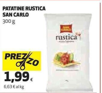 Coop PATATINE RUSTICA SAN CARLO 300 g offerta