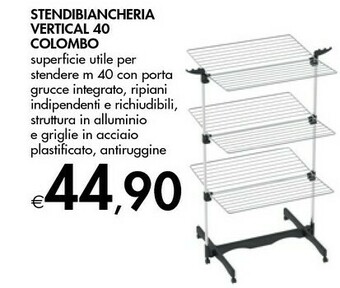 Bennet Colombo Stendibiancheria Vertical 40 offerta
