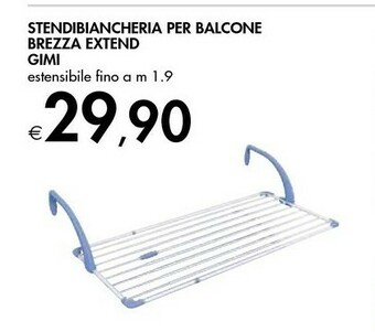 Bennet Gimi Stendibiancheria Per Balcone Brezza Extend offerta