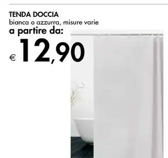 Bennet Tenda Doccia Bianca O Azzurra offerta