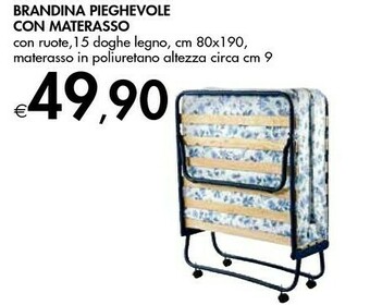 Bennet Brandina Pieghevole Con Materasso offerta