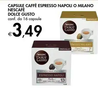 Bennet Nescafé Dolce Gusto Ristretto Napoli Style Capsule Caffè 16 Pezzo(i) offerta