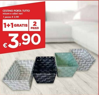 Bennet Cestino Porta Tutto offerta