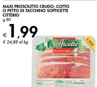 Bennet Citterio Sofficette Petto Di Tacchino Al Forno 80 G(ml) offerta