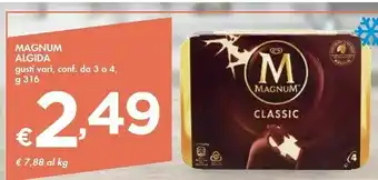 Bennet Algida Magnum Classic 316 G(ml) offerta