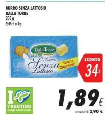 Coop Cuore Burro offerta