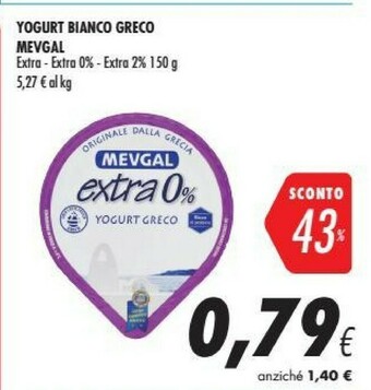 Coop Mevgal Yogurt greco offerta
