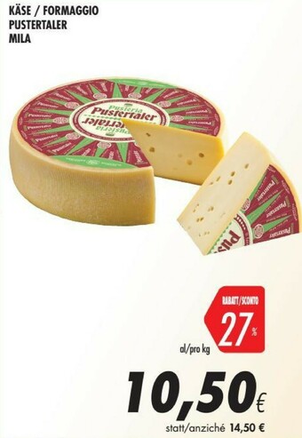 Coop Mila Formaggio offerta