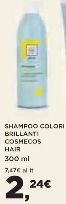 Coop SHAMPOO COLORI BRILLANTI COSMECOS HAIR 300 ml offerta