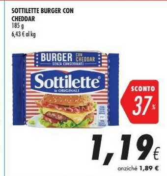 Coop Sottilette offerta