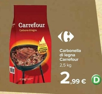 Carrefour Carrefour Carbonella Di Legna offerta