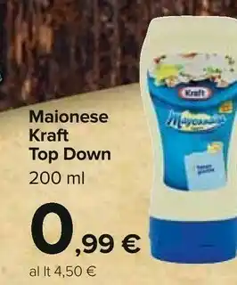 Carrefour Kraft Maionese Top Down offerta