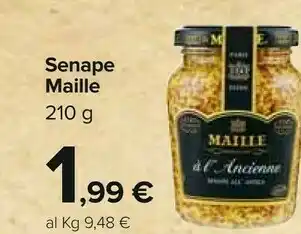 Carrefour Maille Senape offerta