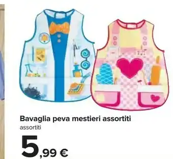 Carrefour Disney Bavaglia Peva Mestieri Assortiti offerta