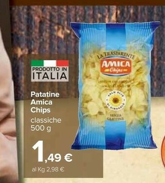 Carrefour Amica chips Patatine offerta