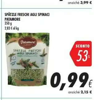 Coop Patamore Pasta fresca offerta