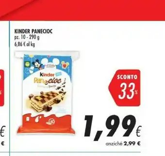 Coop Kinder Merendine offerta