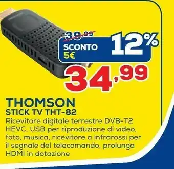 Euronics Thomson Decoder digitale terrestre offerta