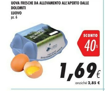 Coop Luovo Uova offerta