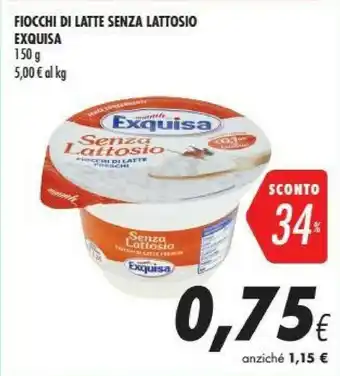 Coop Exquisa Latticini offerta
