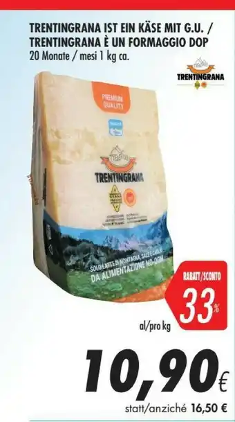 Coop Trentingrana Formaggio offerta