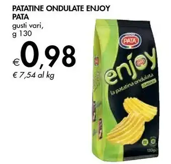 Bennet Snack pata Patatine Ondulate Enjoy offerta