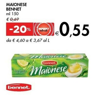 Bennet Bennet Maionese offerta