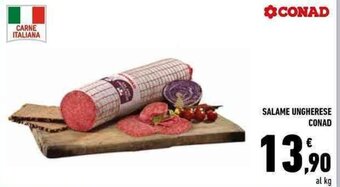 Conad City Conad Salame Ungherese offerta