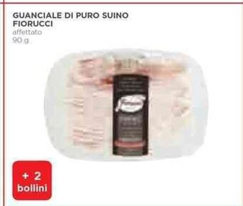 Coop GUANCIALE DI PURO SUINO FIORUCCI affettato 90 g offerta