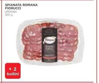 SPIANATA ROMANA FIORUCCI affettata 100 g