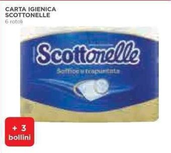 Coop CARTA IGIENICA SCOTTONELLE 6 rotoli offerta