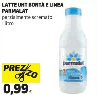 Coop Parmalat Latte UHT Bonta E Linea offerta