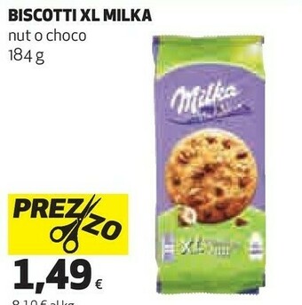 Milka XL Cookies Choco 184 G(ml)