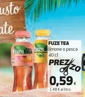 Coop Fuze tea Pesca Con Una Nota Di Rosa 400 G(ml) offerta