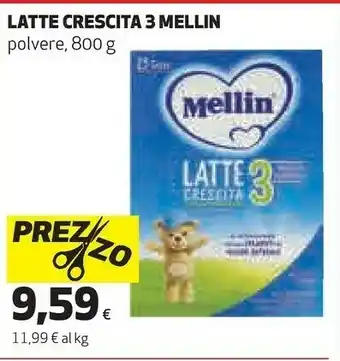 Coop Mellin Latte Crescita 3 offerta