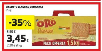 Coop Saiwa Oro Classico 1500 G(ml) offerta