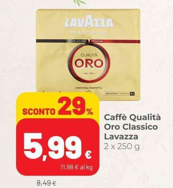 Coop Caffè Qualità Oro Classico Lavazza 2 x 250 g offerta