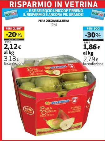 Coop Dolceria dell'etna Pera Coscia offerta