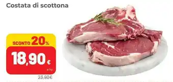 Coop Costata di scottona offerta